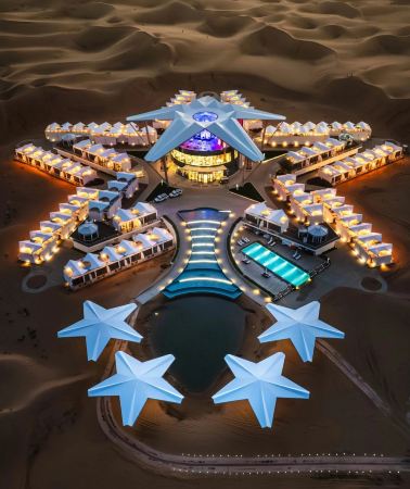 4D3N • Ningxia Starry Sky Adventure, 2-night stay at Desert Star Hotel for an immersive desert resort experience and a heartwarming trip