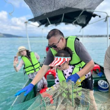 海南陵水+分界洲岛+河豚部落+乐天归心居陆龟农场5日4晚私家团