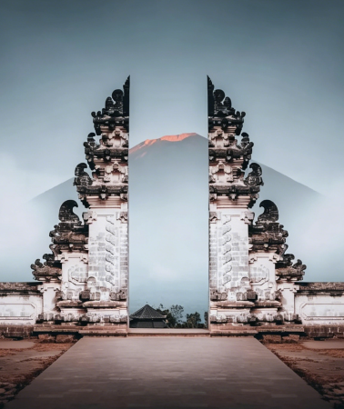 3D2N • Bali:  Ubud and Batur Volcano Tour + Kecak and fire dance + Ubud Palace + Ulundanu Temple + Tanah Lot Temple