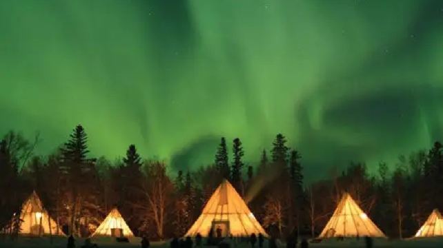 【Yellowknife Aurora Viewing 】5-Day Tour from Yellowknife·Aurora Viewing and Free Time in Yellowknife
