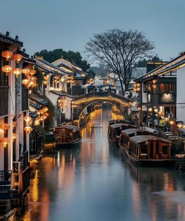5D4N • Shanghai + Wuzhen + Hangzhou + Suzhou + Nanxun: 9-person International Tourist Group, 5-diamond hotels plus English guide service