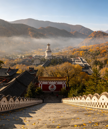 4D3N • Shanxi Taiyuan, Datong, Ying County Buddhist Temple, Mount Wutai, Yanmenguan 