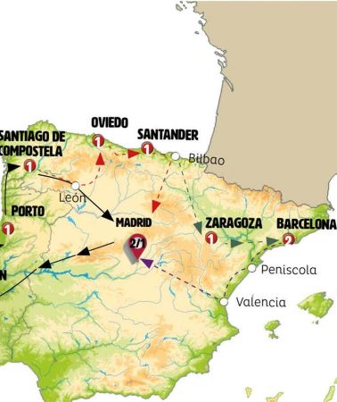 12D11N • Iberian Triangle with Barcelona