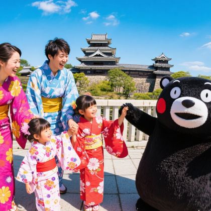 日本福冈+下关市+别府+黑川温泉+熊本6日5晚私家团