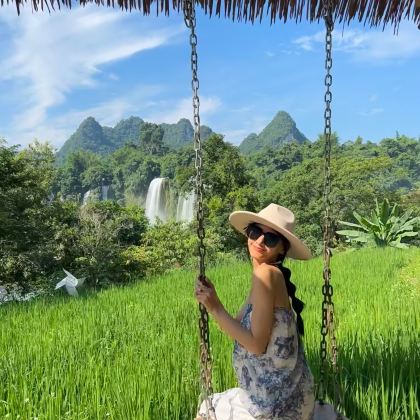 广西南宁+德天跨国瀑布景区+明仕田园+通灵大峡谷3日2晚私家团