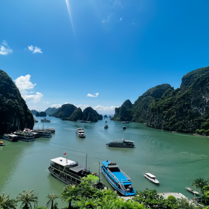南宁+德天跨国瀑布景区+通灵大峡谷+越南下龙湾+河内8日7晚跟团游