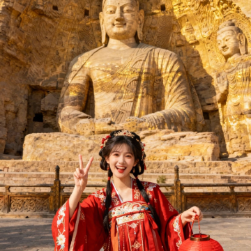 山西太原+五台山+大同+平遥县+壶口瀑布6日5晚拼小团