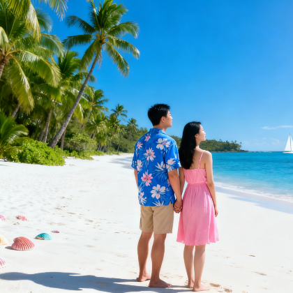 美国夏威夷欧胡岛+夏威夷岛10日8晚私家团