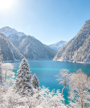 5D4N • Christmas wonderland: Jiuzhaigou + Huanglong, including high-speed rail, train tickets