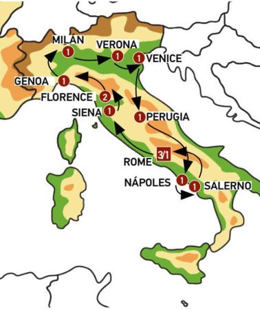 15D14N • Golden Italy