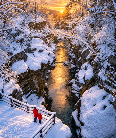 3D2N • Sendai + Ginzan Onsen + Tendo City Shogi Museum + Tendo Onsen + Frost-covered Trees in Zaō Mountains + Zaō Fox Village + Matsushima + Zao Onsen + Rairaikyo Gorge
