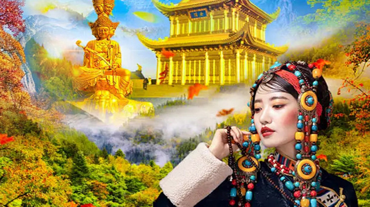 峨眉山+乐山+九寨沟风景区+黄龙风景名胜区4日3晚跟团游·周135特价【二进峨眉&峨乐20人团VIP头等舱+赠特色汤锅+川剧变脸】【九寨黄龙段高铁往返+含高铁票+行程用车升级2+1保姆车+USB充电+宽敞舒适】管家服务+旅行无忧