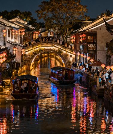 4D3N • Shanghai + Suzhou + Hangzhou + Wuzhen -  Adjustable itinerary and upgradable hotel