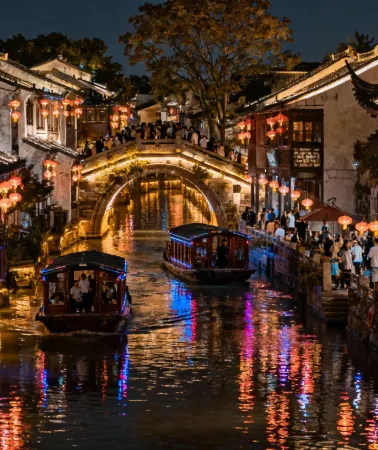 4D3N • Shanghai + Suzhou + Hangzhou + Wuzhen -  Adjustable itinerary and upgradable hotel