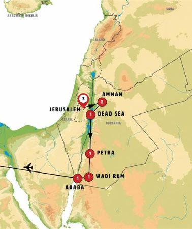 12D11N • Jerusalem, unforgettable Jordan and Cairo