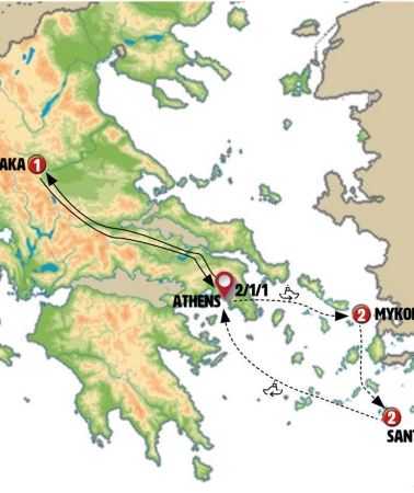 10D9N • Athens, Northern Greece and Greek Islands