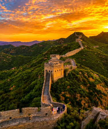 2D1N • Jinshanling Great Wall Self-Guide Day Trip with Private English Speaking Driver Service during the day or for watching the sunset