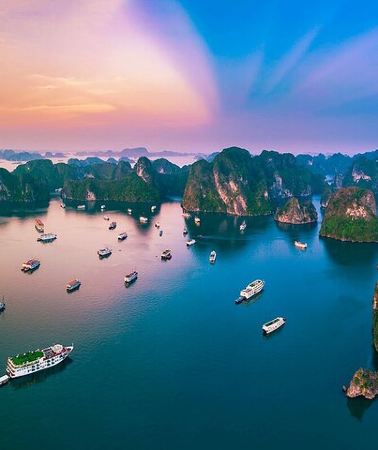 3D2N • Vina Cruise: 3-Day Tour to Ninh Binh and Halong Bay from Hanoi