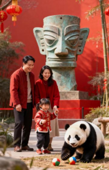 成都+三星堆博物馆+都江堰4日3晚拼小团图片