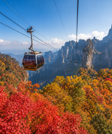 2D1N • Zhangjiajie Tianmen Mountain 2-day exclusive tour: Cableway, Glass Skywalk & Tianmen Cave & English-Speaking Guide: 5-Diamond Hotel, No Shopping Stops