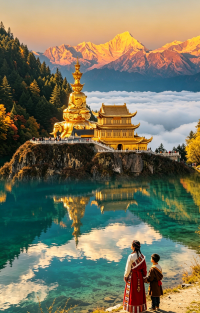 成都+九寨沟+黄龙风景名胜区+峨眉山+乐山7日6晚跟团游图片