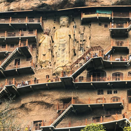 甘肃麦积山石窟+崆峒山2日1晚拼小团