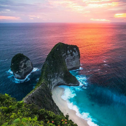 印度尼西亚巴厘岛蓝梦岛+佩妮达岛2日1晚跟团游