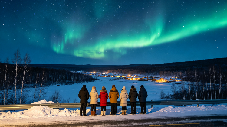 6-Day Mini group: Harbin Russian buildings, ice sculptures, snow train, Beihong , Arctic Village, Longjiang First Bay, auroras at 53°N.
