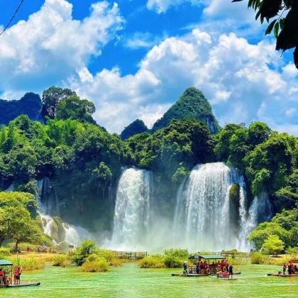 广西崇左+德天跨国瀑布景区+宁明+友谊关景区+北海+涠洲岛9日8晚拼小团