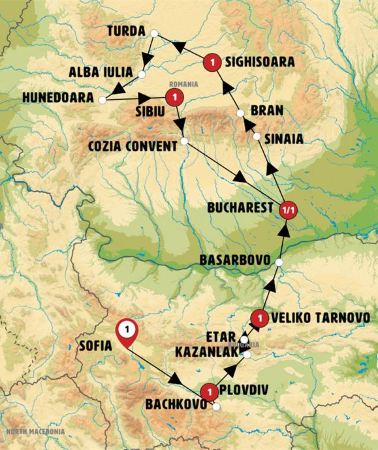 8D7N • The Bulgarian Triangle and Romania’s Hidden Gems