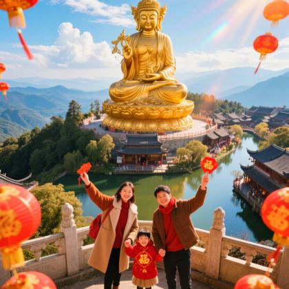 乐山+峨眉山2日1晚拼小团