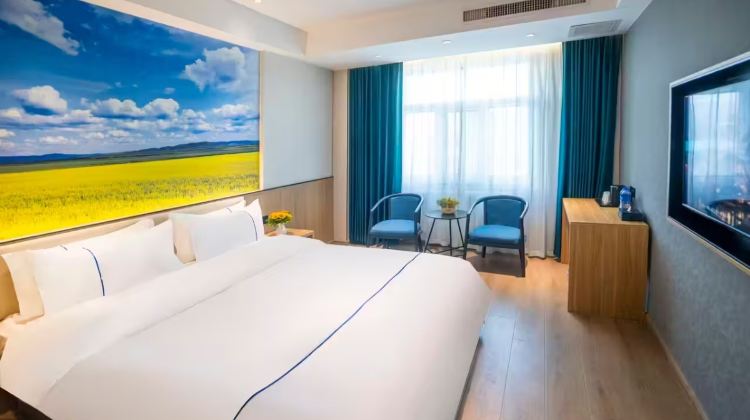 4-Day Tap bottom left for full itinerary+Inner Mongolia + Inner Mongolia's millennia-old culture and stunning scenery Hohhot. Huiteng Xile Grassland. Ulan Hada Volcano . Xiangshawan