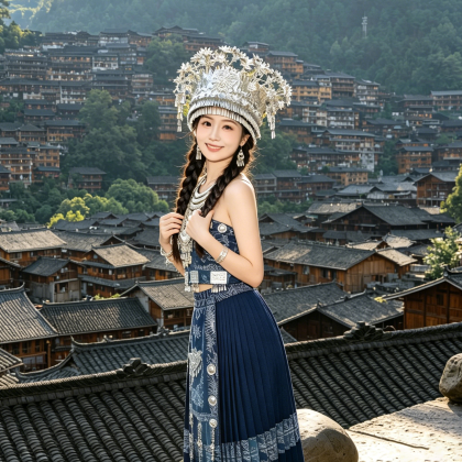 贵州贵阳+黄果树景区+荔波+西江千户苗寨+镇远县+梵净山6日5晚跟团游