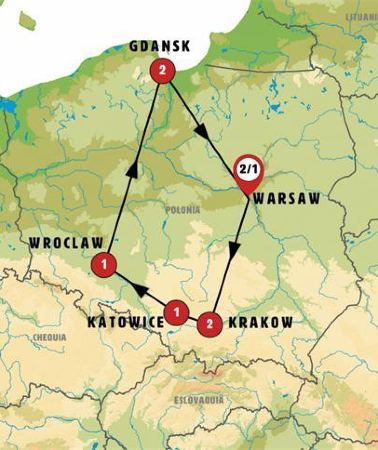 10D9N • Full Wonders of Poland Circuit