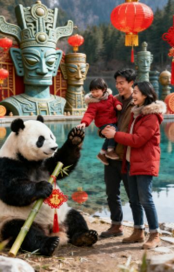 成都+三星堆博物馆+都江堰5日4晚拼小团图片