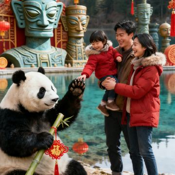 成都+三星堆博物馆+都江堰5日4晚拼小团