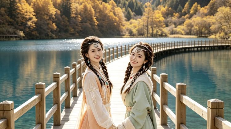 <6天>【成都+九寨溝+樂山+都江堰+三星堆博物館+黃龍風景名勝區】·8人團0自費+都江堰 +含導遊講解 + 贈寬窄巷子川劇秀+蓋碗茶+旅拍+氧氣+24H管家