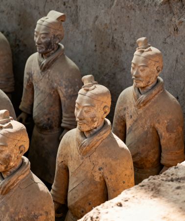 8D7N•Xi'an · Yan'an · Mount Hua · Ganquan Canyon · The Wave Valley · Terracotta Warriors