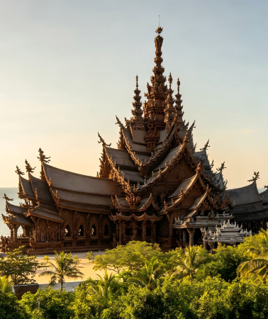 5日4晚 • 曼谷＋芭堤雅，遊走曼谷經典文化古蹟，遠離市區前往海島放鬆＋包專職導遊「可安排國語、粵語、英語」與全日 24 小時機場接送