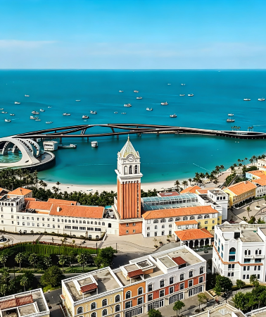 4D3N • Phu Quoc Island Includes the world's longest cross-sea triple-cable cable car, going back and forth to Xiang Island - cross-sea cable car