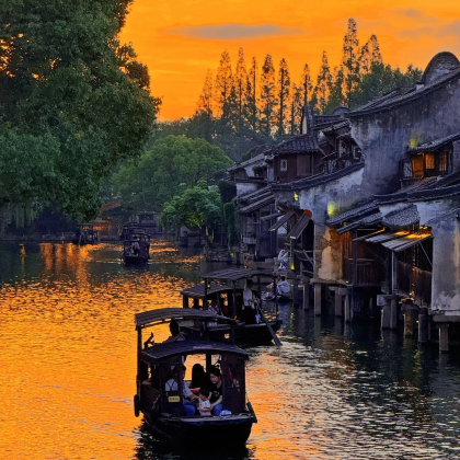 上海+杭州+苏州+无锡+南京+乌镇6日5晚跟团游