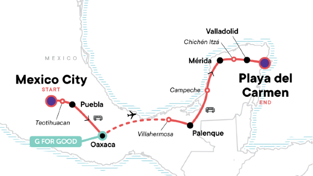14-Day Classic Mexico Adventure Tour·Puebla, Oaxaca, Palenque, Mérida, Valladolid | Breakfasts Included | Small Group