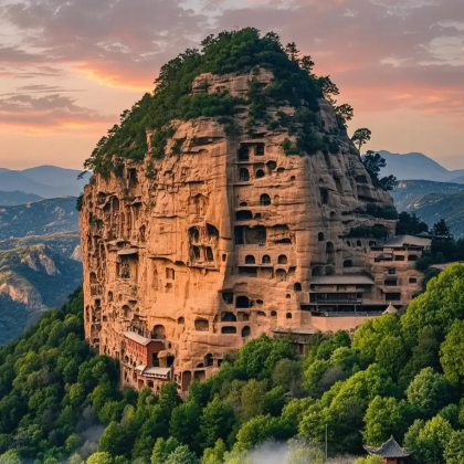 甘肃麦积山石窟+崆峒山4日3晚拼小团