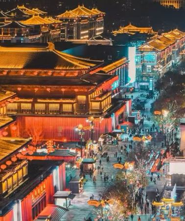 6天5晚 • 中國河南黃帝故里＋鄭國車馬坑景區＋龍門石窟＋秦始皇帝陵博物院兵馬俑＋大唐不夜城