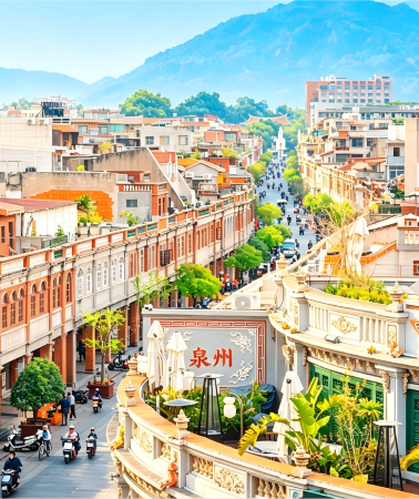 5D4N • Xiamen, Quanzhou, Chaozhou, and Shantou offer a captivating journey through coastal scenery, ancient heritage, and Chaoshan culture. 