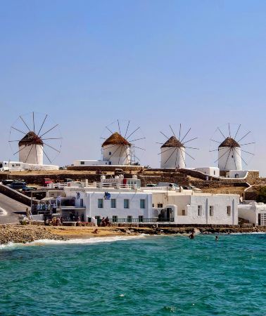 7D6N • Exclusive Island Escape - Discover Athens historic landmarks, Mykonos elegant coastal quarters, Santorini panoramic sunset views