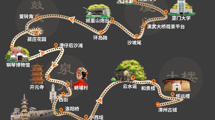 厦门+2