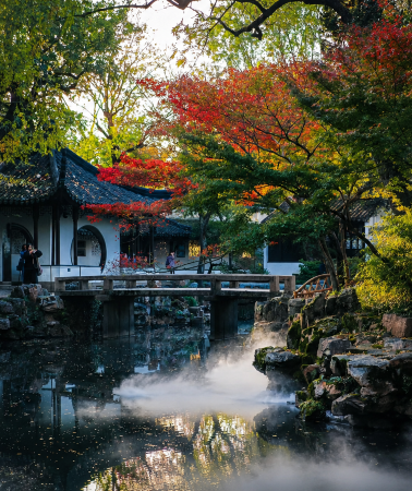 5日4晚 • 江南賞秋品美食 · 蘇州園林 · 品蘇式蟹黃麵 · 漫步西塘水鄉 · 漢服換裝體驗
