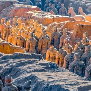 秦始皇帝陵博物院(兵马俑)+陕西历史博物馆+大唐不夜城5日4晚私家团