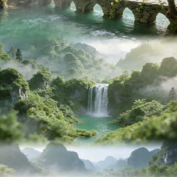 贵州贵阳+黄果树景区+荔波小七孔景区+西江千户苗寨+百里杜鹃风景区6日5晚拼小团